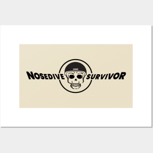 Nosedive Survivor Onewheel Design Posters and Art